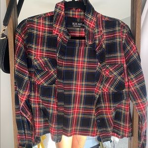 Cropped Flannel